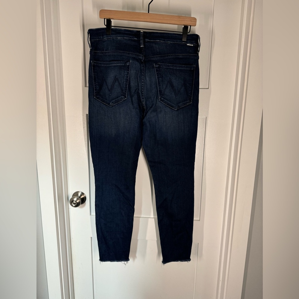 MOTHER Dark Blue Ankle Jeans - Picture 10 of 12